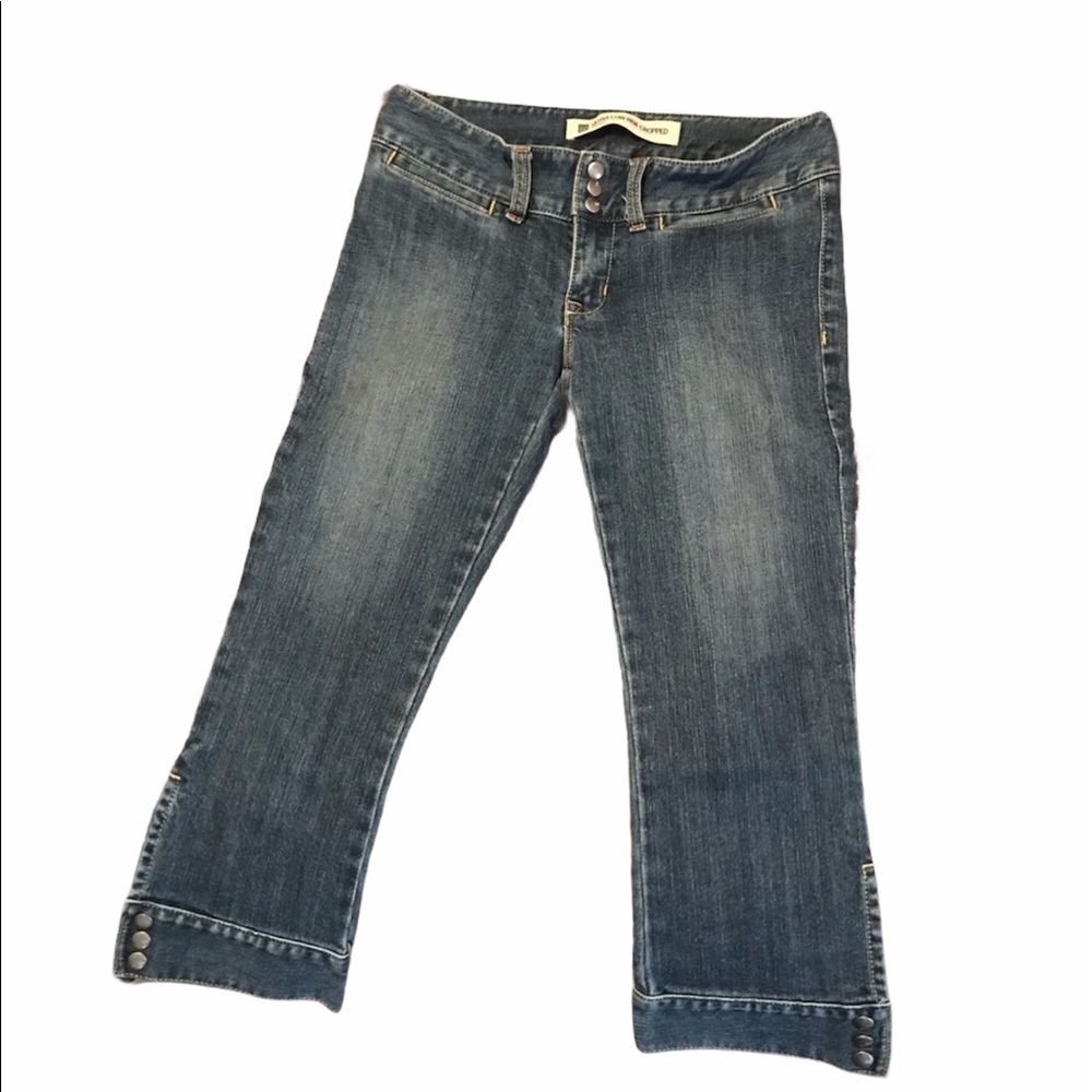 Vintage Womens Gap Ultra low rise Cropped Capris 2R
